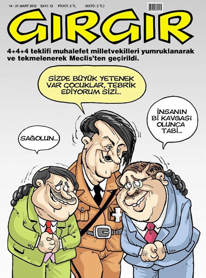 Gırgır'dan Hitler'li kapak