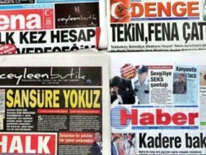 Samsun'da basına 3'üncü sayfa ayarı