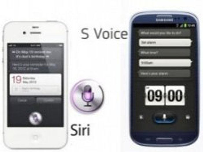 Siri ve S-Voice karşı karşıya