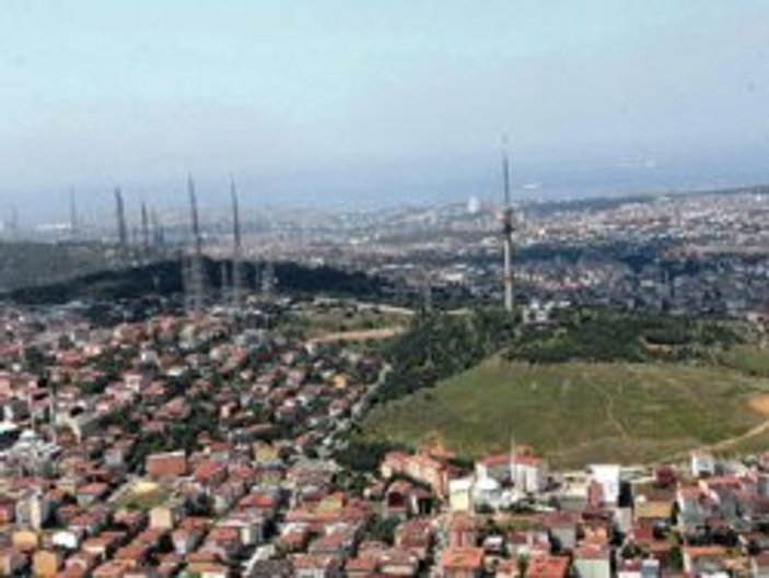 268 rakımlı tepede tüm İstanbul görecek