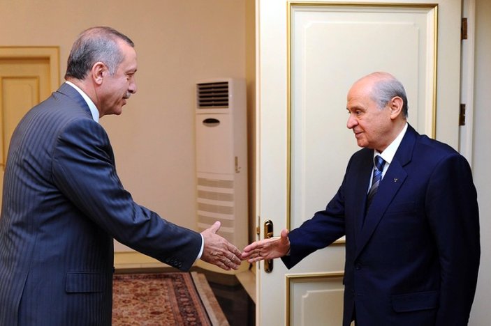 Erdoğan ve Bahçeli'nin Suriye zirvesi