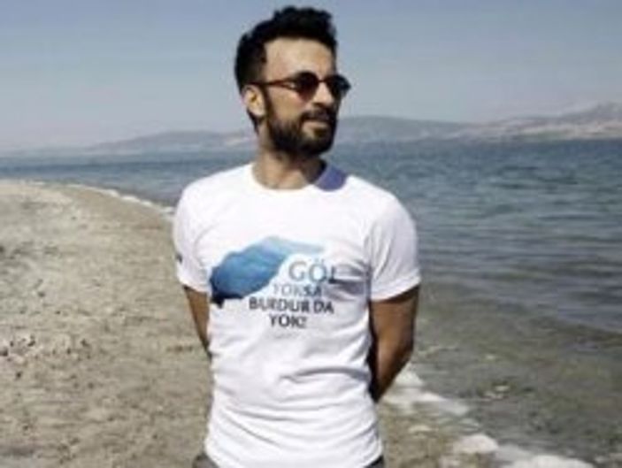 Tarkan Burdur Gölü'nün kurumasına dikkat çekti