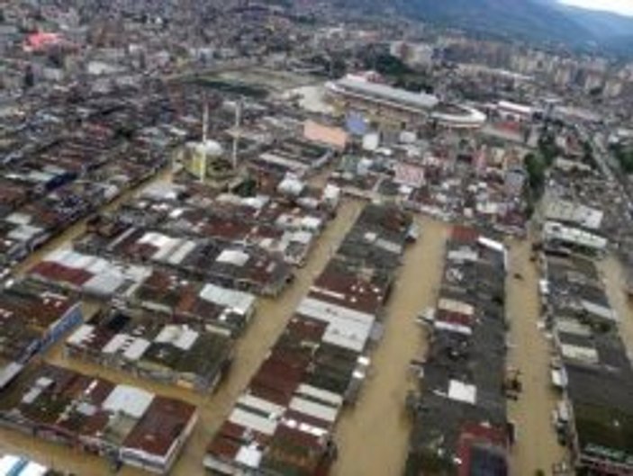 Samsun'da sel felaketi ön raporu açıklandı