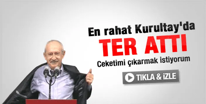 Kılıçdaroğlu yeniden CHP Genel Başkanı seçildi