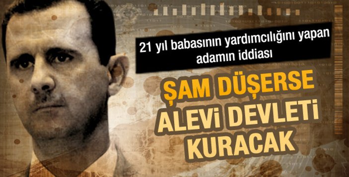 Esad Alevi devleti kuracak iddiası