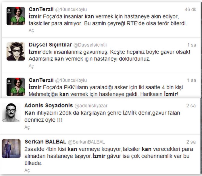 Sosyal medyada İzmir'de kan verme tartışması