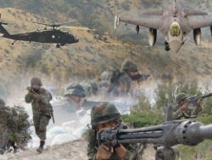 Siirt'te PKK'lılar ateş altına alındı