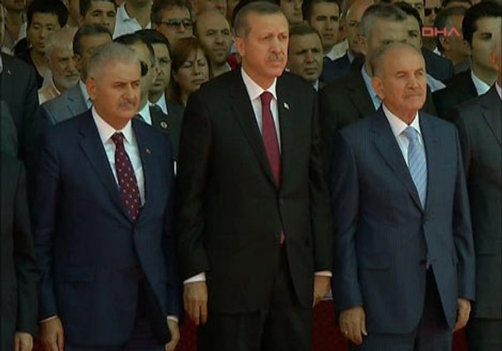 Erdoğan Kadıköy - Kartal metrosu açılış töreninde