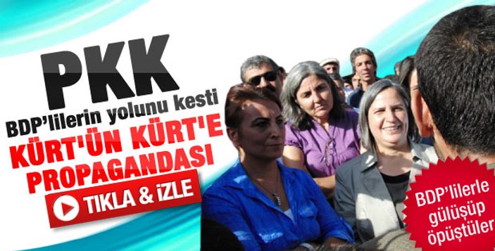 BDP'lilerin PKK'lılarla buluşması için inceleme başlatıldı
