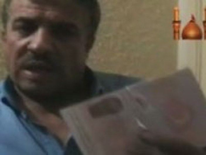 Lübnan'da kaçırılan Türk şoförün ilk görüntüleri - Video