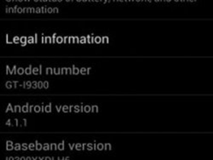 Galaxy S3'ün Jelly Bean'i sızdı
