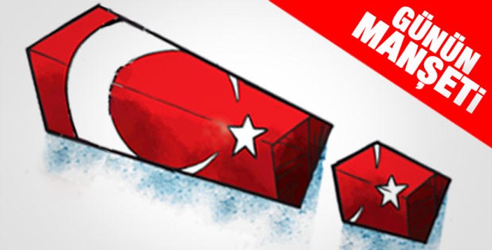 Akşam karikatürlü terör manşetini savundu