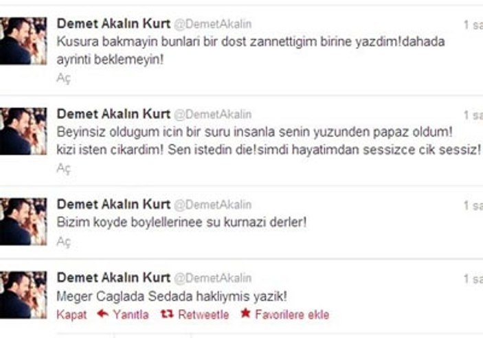 Demet Akalın'la kankası Alişan'ın arası açıldı
