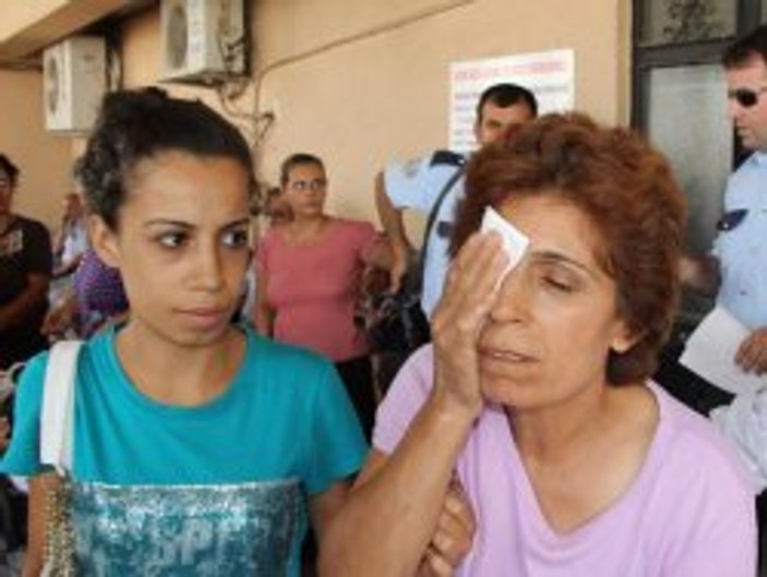 Adana'da damattan kayınvalideye dayak