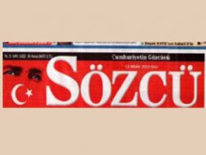Sözcü'nün tam sayfa manşeti balon çıktı