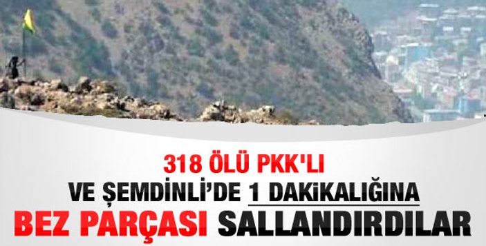 Goman Dağı'nda dev operasyon: PKK'lılar ateş altında