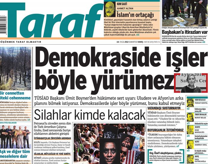 TÜSİAD Cumhuriyet ve Taraf'ı pişti yaptı