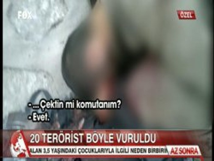 20 teröristin öldürüldüğü çatışmanın görüntüleri - Video