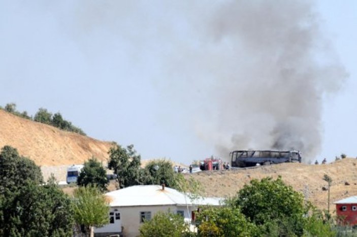 Bingöl - Muş Karayolu'nda askeri araca saldırı