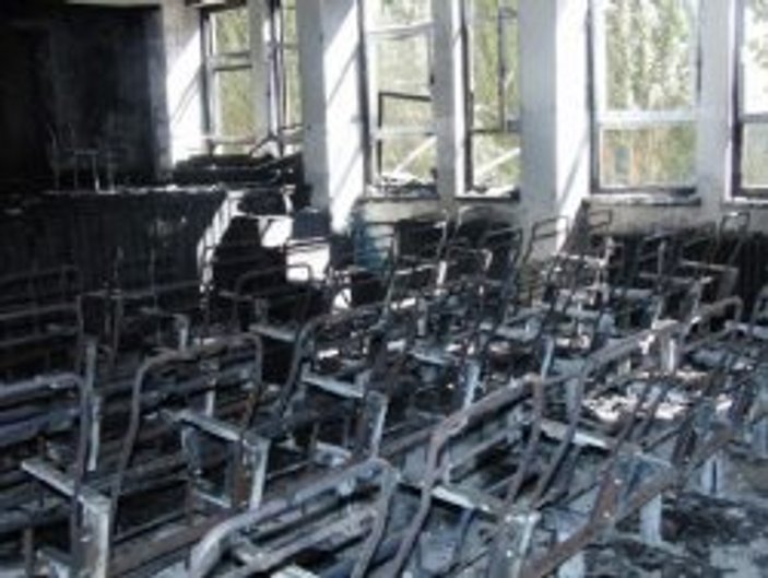 PKK aynı okulu 2. kez yaktı