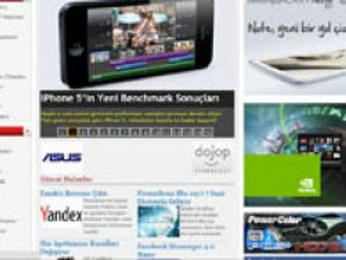 Yandex Browser kullanımda