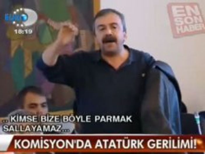 BDP'li Önder ile Bakan Şahin'in kavgası - Video