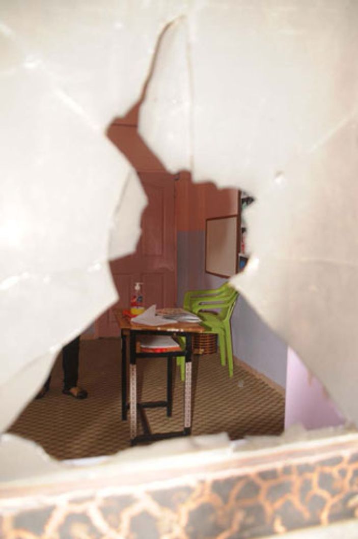 Anaokuluna molotofkokteylli saldırı