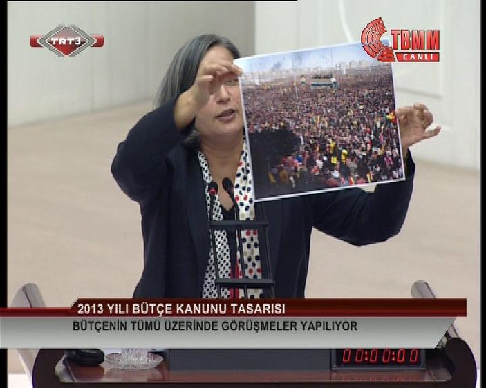 BDP'li Kışanak'ın bütçe görüşmeleri konuşması