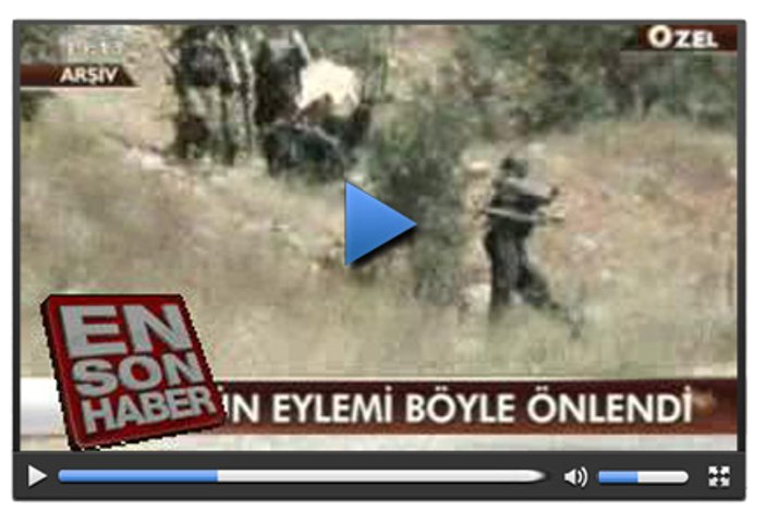 PKK baskını böyle önlendi - Video