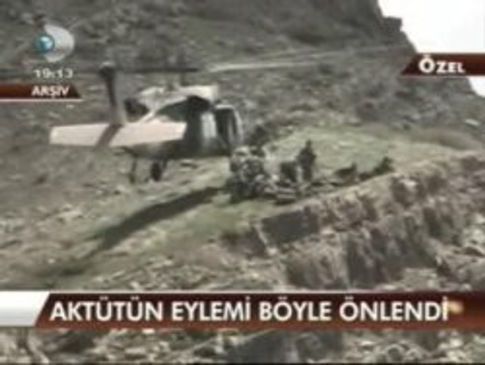 PKK baskını böyle önlendi - Video