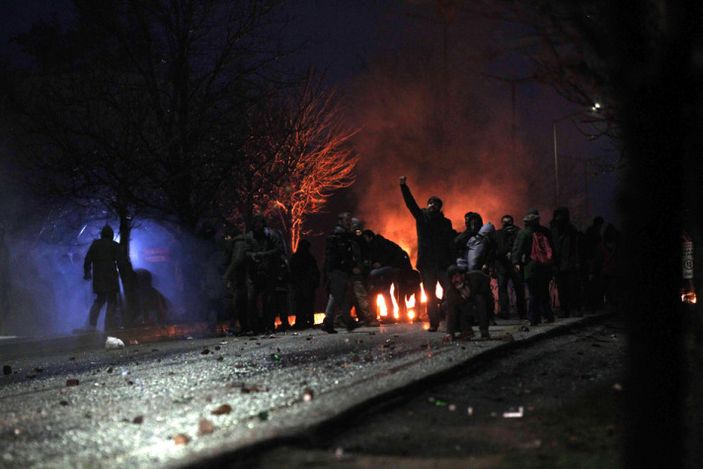 ODTÜ'de Başbakan Erdoğan'ı protesto eden öğrenci komada