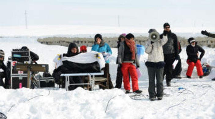 Benim İçin Üzülme dizisi -30 derecede çekiliyor