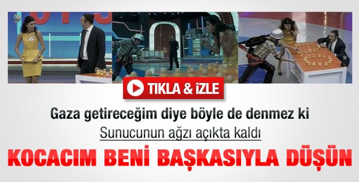 Yaparım Bilirsin'de kucağa oturtma yarışı - Video