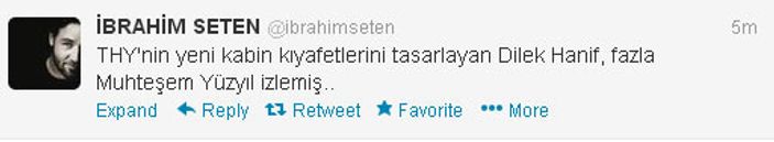 Dilek Hanif'ten THY'nin yeni hostes kıyafetine açıklama