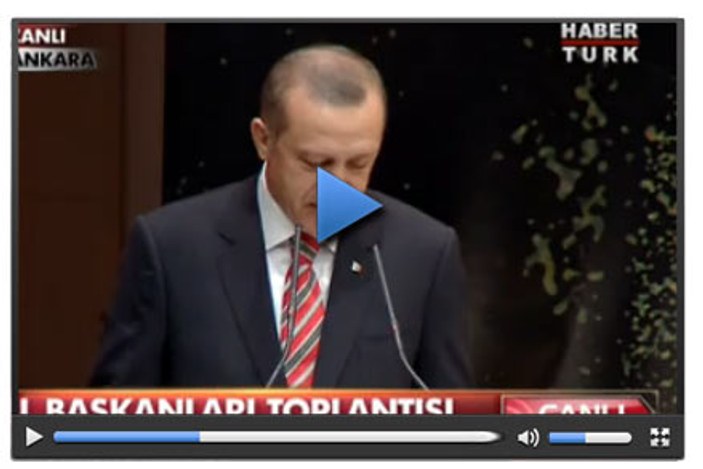 Erdoğan farkında olmadan Grup Yorum şiiri okudu