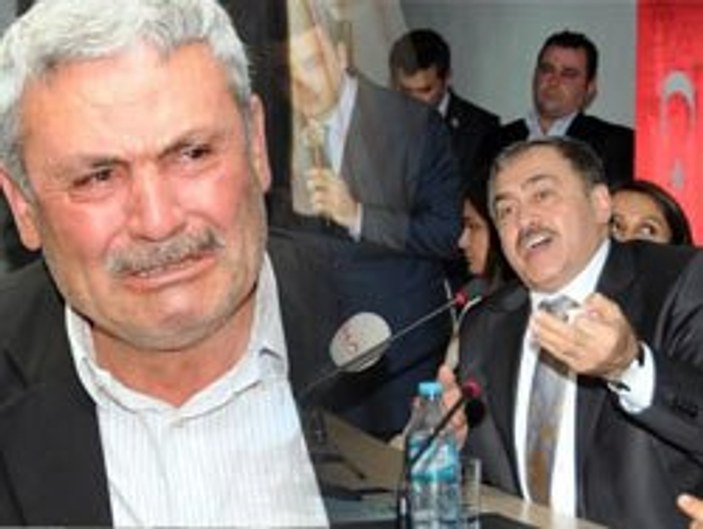 Bakan Eroğlu'na kızan vatandaş ağladı