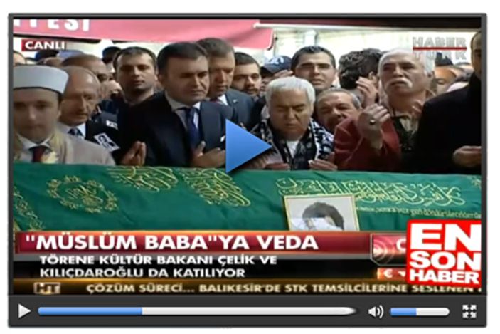 Türkiye Müslüm Baba'yı uğurladı