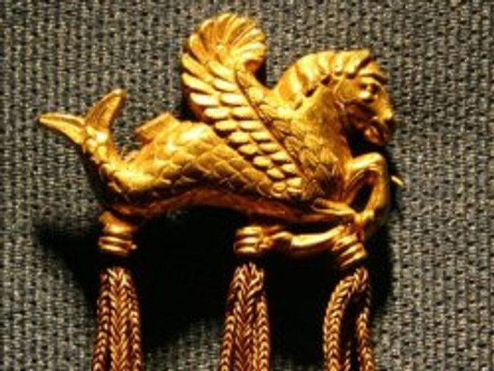 Kanatlı Denizatı broşu nedir