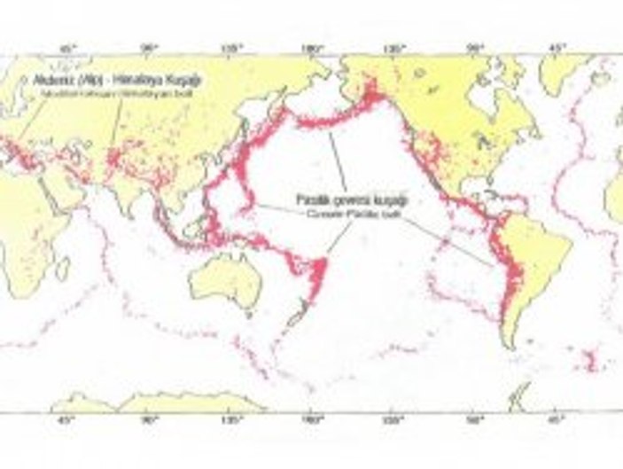 Pasifik deprem kuşağı nedir