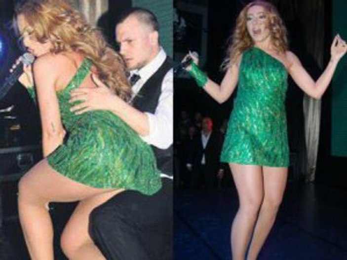 Hadise danslarıyla yürek hoplattı