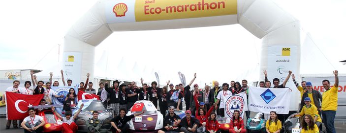 Eco-marathon'a Türkiye'den 13 takım katıldı