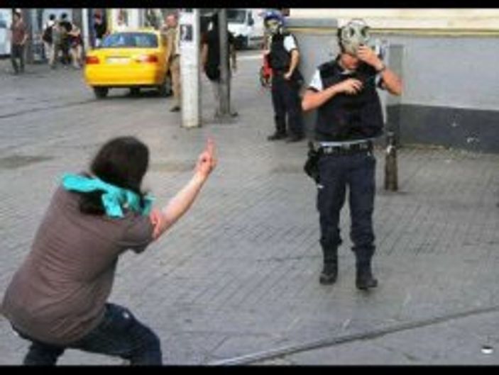 Gezi Parkı eylemcisinden ilginç tepki