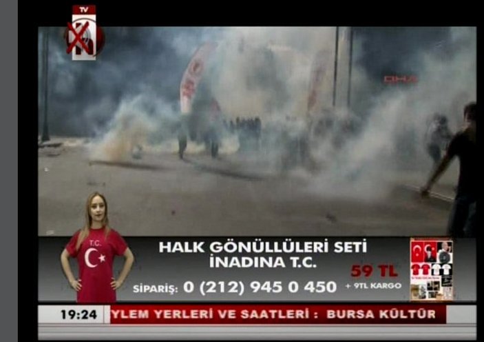 Halk TV'de Atatürk'lü ürün yerleştirme reklamı