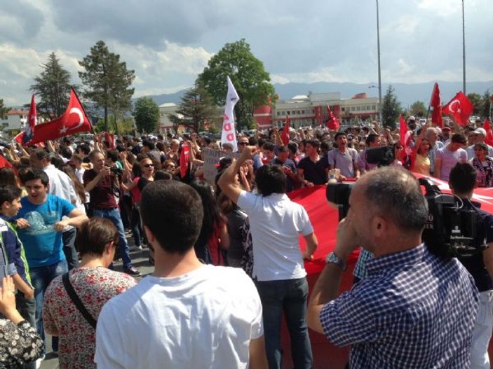 Ankara'da jandarma ve polis beraber müdahale etti