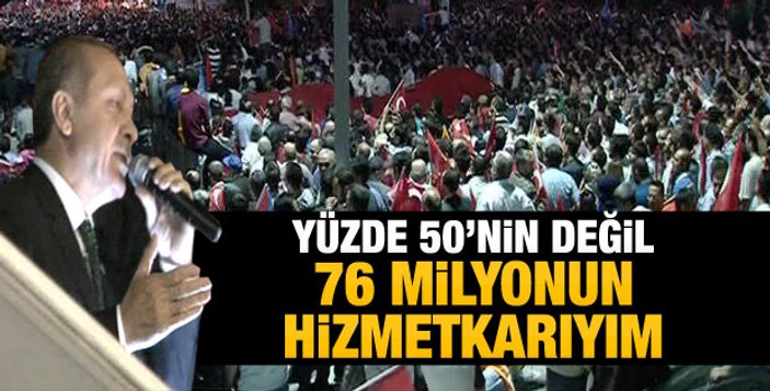 Başbakan Erdoğan havalimanında konuştu