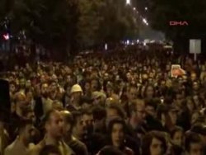 Eskişehir'de Gezi protestosu