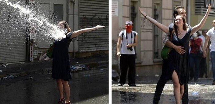 Taksim'den bir Kate Cullen geçti