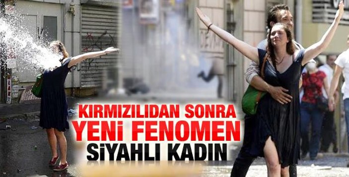 Taksim'den bir Kate Cullen geçti