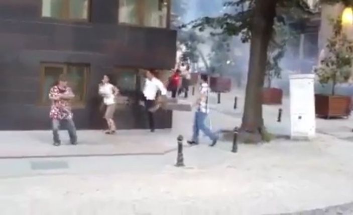 Taksim'de palalı adamın saldırdığı kadın konuştu