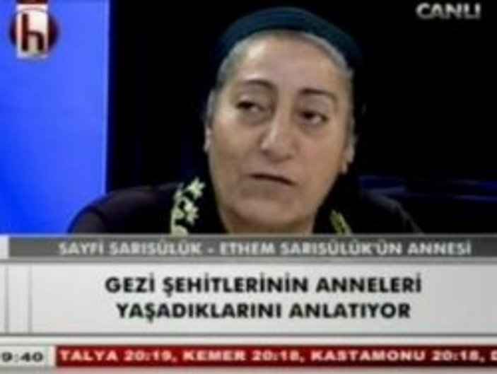 Ethem Sarısülük'ün annesinden Erdoğan'a beddua